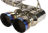 Invidia 2008-2014 Subaru WRX/STI R400 Gemini Catback w/ Quad Titanium Tips (Hatch Only)