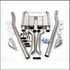 JBA 1965-1970 Ford Mustang 289/302/351W 409SS Eleanor Style Dual Side Header Back Exhaust