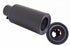 Gibson Universal Black Quiet Exhaust Tip - 2.25" Inlet/4" Outlet/12" Length