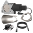 QTP 3" QTP Electric Exhaust Cutout DIY Combo Kit (Includes QTEC30 & 10301)