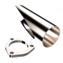 QTP 3" SS Weld-On QTEC DIY Cutout Pipe