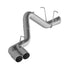 MBRP 2011-2019 GM Silverado/Sierra 2500/3500 Alum 4" Side Exit DPF Back w/ Dual Tips