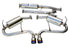 Invidia 2005-2006 Mini Cooper S 60mm Catback Exhaust w/ 80mm Titanium Tips