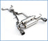 Invidia 2007-2013 Infiniti G37 Coupe Gemini Catback Exhaust w/ Rolled SS Tips
