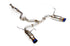 Invidia 2015-2021 Subaru WRX/STI N1 3" SS Catback w/ 4" Titanium Tips