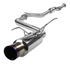 Invidia 2022-2023 Subaru WRX Single N1 Titanium Burnt Tip Catback Exhaust