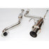 Invidia 2008-2011 Subaru Impreza Sedan (Non-Turbo) N1 SS Tip Catback Exhaust