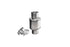 Corsa 304 SS 2.75" Pro Series Packed Resonator (Slip Fit) (2-3DB) w/ 2 Clamps