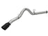 aFe Atlas Exhausts 5in DPF-Back Aluminized Steel Exhaust Sys 2015 Ford Diesel V8 6.7L (td) Black Tip