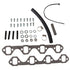 BBK 86-93 Mustang 5.0 Shorty Tuned Length Exhaust Headers - 1-5/8 Silver Ceramic
