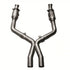Kooks 05-10 Ford Mustang GT 2 1/2in x 2 1/2in OEM Exhaust GREEN Cat X Pipe