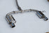 Invidia 2022-2023 Honda Civic Si (1.5T) 70mm Q300 Catback w/ Rolled SS Tips