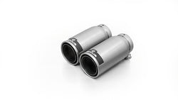 Remus 2012 Audi A3 3 Door 84mm Straight w/Carbon Insert Tail Pipe Set