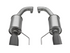 Roush 15-17 Mustang GT Black Tip Axle Back Exhaust