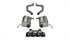 Corsa 2015 Chevy Corvette Z06 2.75in Axle Back Exhaust Black Dual Rear Exit Quad 4.5in Tip (Sport)