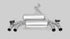 Remus 2016 BMW M2 F87 Coupe 3.0L Cat Back Exhaust (Tail Pipe Set Required)