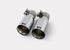Remus 2012 Suzuki Swift Sport 1.6L (M16A) 90mm Straight Cut Chrome Tail Pipe Set (Pair)