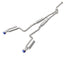 aFe POWER Takeda 16-17 Lexus IS200t L4-2.0L (t) 2.5in-3in 304 SS CB Exhaust w/ Blue Tip