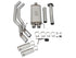 aFe Rebel Exhausts 3in SS Cat-Back 15-16 Ford F-150 EcoBoost V6 2.7/3.5L V8 5.0L w/ Polished Tips