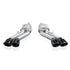 Stainless Works 22-25 Cadillac CT5-V Blackwing Axleback Exhaust - Black Chrome Tips