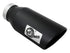 aFe Power MACH Force-Xp 4in In x 6in Out x 15in L Driver Side Clamp-On 4in 409 SS Exhaust Tip-Black