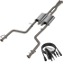 QTP 15-18 Dodge Challenger 5.7L 304SS Screamer Cat-Back Exhaust w/3in Tips