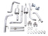 AWE Tuning 22-23 GMC Sierra 1500 AT4X 6.2L 0FG Catback Split Dual (Flat Bumper) - Chrome Silver Tips