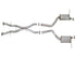 aFe MACHForce XP 12-17 Jeep Grand Cherokee WK2 SRT8 V8-6.4L 304SS Cat-Back Exhaust w/o Resonator