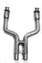 Kooks 11-14 Ford Shelby GT500 5.4L / 5.8L 4V 3in x 2 3/4in OEM GREEN Cat SS H-Pipe Kooks HDR Req