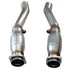Kooks 04-07 Cadillac CTS-V 3in x 2 1/2in Factory SS GREEN Cat Conn. Pipes