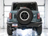AWE Tuning 2021+ Ford Bronco 0FG Single Rear Exit Exhaust w/Chrome Silver Tip & Bash Guard