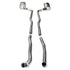 Stainless Works 1964-67 Corvette Exhaust BB Standard Trans 2-1/2in Factory Connect