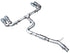 AWE 22-24 Audi 8Y S3 Track Edition Exhaust  - Chrome Silver Tips