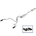 Ford Racing 15-18 F-150 5.0L Cat-Back Touring Exhaust System - Rear Exit Black Chrome Tips