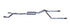 Gibson 04-10 Nissan Titan LE 5.6L 2.5in Cat-Back Dual Split Exhaust - Aluminized