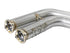 aFe Twisted Steel HDR X-Pipe SS-304 01-06 BMW M3 3.2L S54