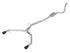 aFe 2017-19 Audi A4 (B9) MACH Force-Xp 3in to 2.5in 304 SS Cat-Back Exhaust System-Dual SS Tips