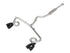aFe Subaru WRX/STi 15-21 H4-2.0/2.5L Takeda 3in to 2-1/2in Stainless Cat-Back Exhst w/ Black Tip