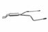 Gibson 02-05 Chevrolet Silverado 2500 HD Base 6.0L 2.5in Cat-Back Dual Split Exhaust - Stainless