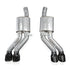 Stainless Works 22-25 Cadillac CT5-V Blackwing Axleback Exhaust - Black Chrome Tips