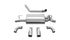 Corsa 18+ Jeep Wrangler JL 2.5in Dual Rear Exit Polished Tips Sport Axle-Back Exhaust