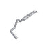 MBRP 2024-2026 Ford Ranger 2.7L 2.5 into 3in Single Side Exit Catback - Aluminum