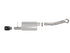 aFe 14-19 Toyota Corolla 1.8L Takeda 2.5in 304SS Axle-Back Exhaust w/ Black Tip