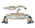 Invidia 2022-2023 VW Golf R MK8 76mm R400 Valved Catback w/ Quad Titanium Tips