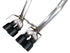 AWE Tuning 09-13 Chevrolet Corvette 6.2L Track Edition Axle-back Exhaust w/ Diamond Black Tips