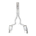 Stainless Works 2024 Ford Mustang GT Catback Dual Tips Redline Sound H-Pipe Factory Connect Exhaust