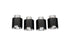 Corsa 20-23 Chevrolet Corvette C8 RWD 4.5in Carbon Fiber Polished Tip Kit (For Corsa Exhaust Only)