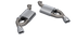 QTP 16-18 Chevrolet Camaro SS 6.2L 304SS Screamer Axle Back Exhaust w/4.5in Dual Tips
