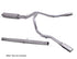 Gibson 20-21 Chevy Silverado 2500HD 6.6L 2.5in Cat-Back Dual Extreme Exhaust - Black Elite