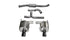 Corsa 08-10 Subaru Impreza WRX Sedan 2.5L Turbo Manual 3in Sport Cat-Back Exhaust w/4in Black Tips